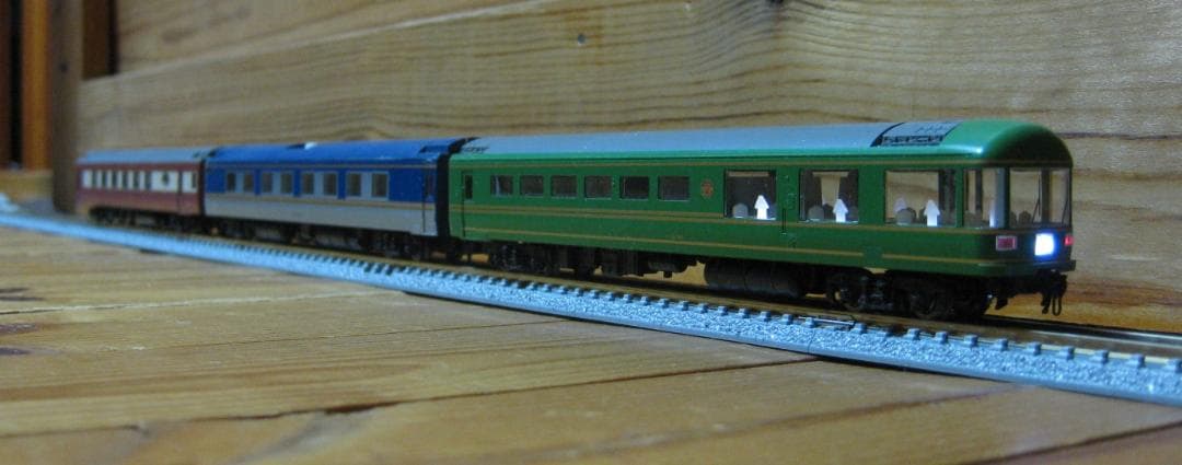 Nゲージ　TOMIX　北斗星夢空間３両セット（LEDライト付き）