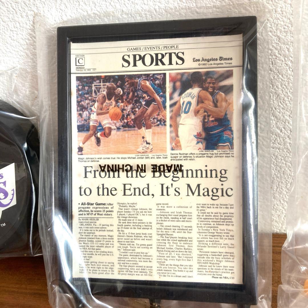 超希少！新品未開封　マジックジョンソン　フィギュア