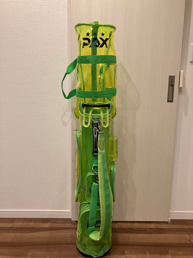 リンクス PAX パクス キャディバッグ スケルトン イエロー