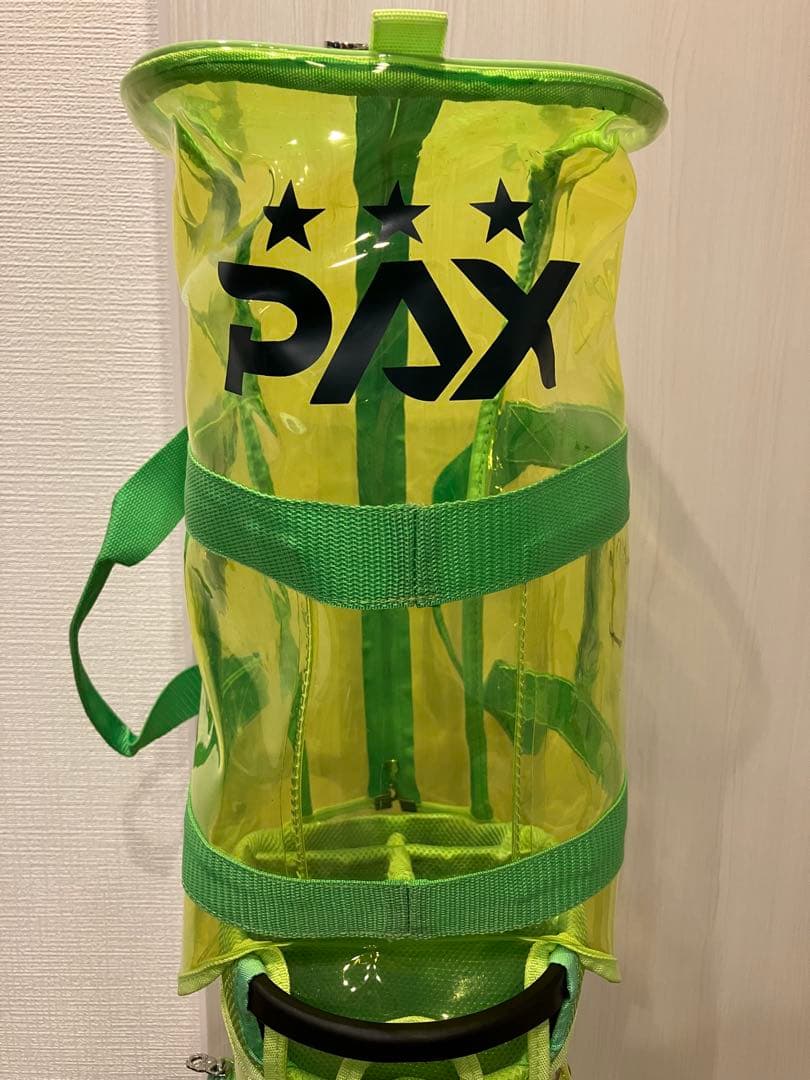リンクス PAX パクス キャディバッグ スケルトン イエロー