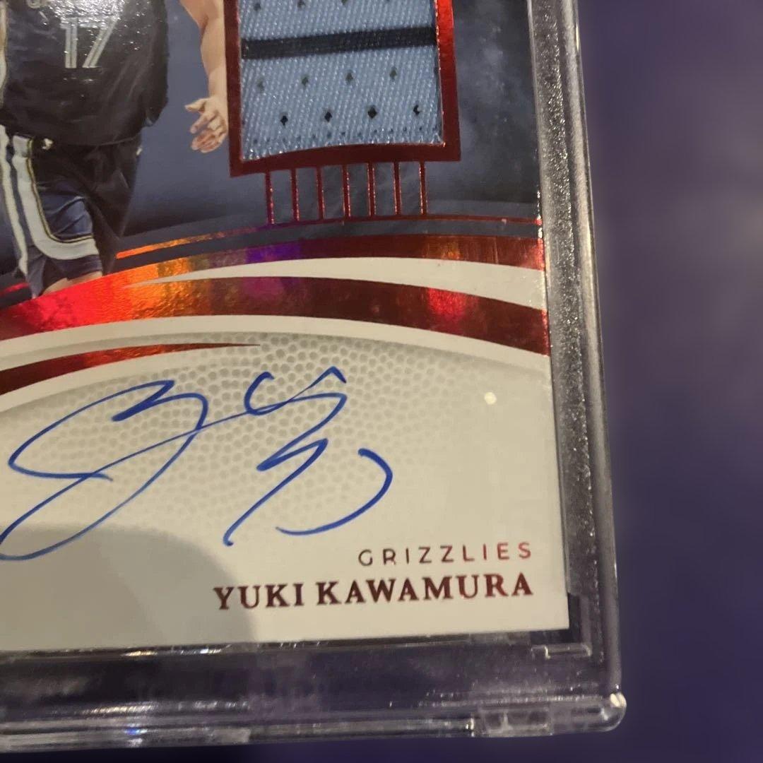 河村勇輝Yuki Kawamura ルーキーサインカード 09/25