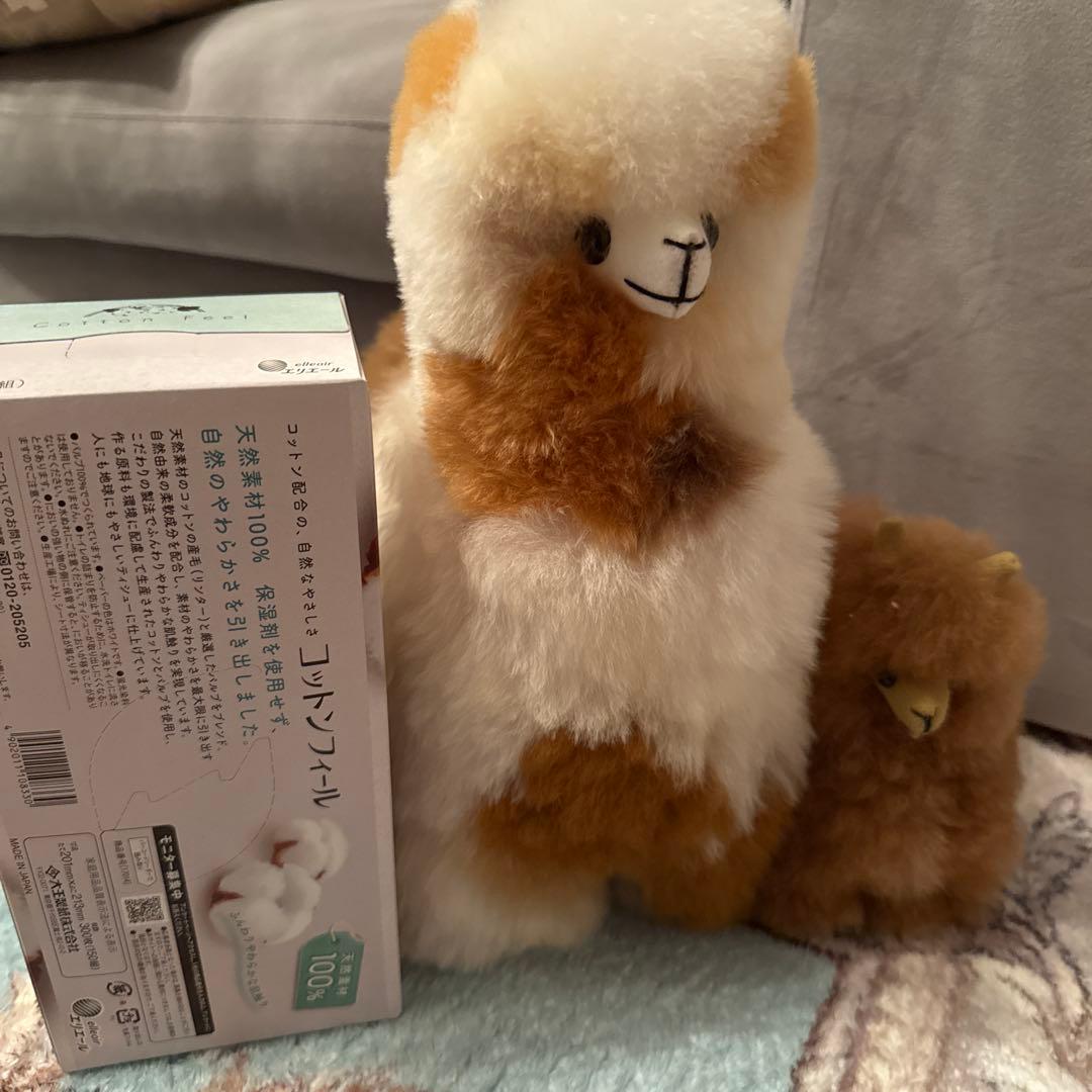 シドニーUGG限定アルパカ親子のぬいぐるみセット