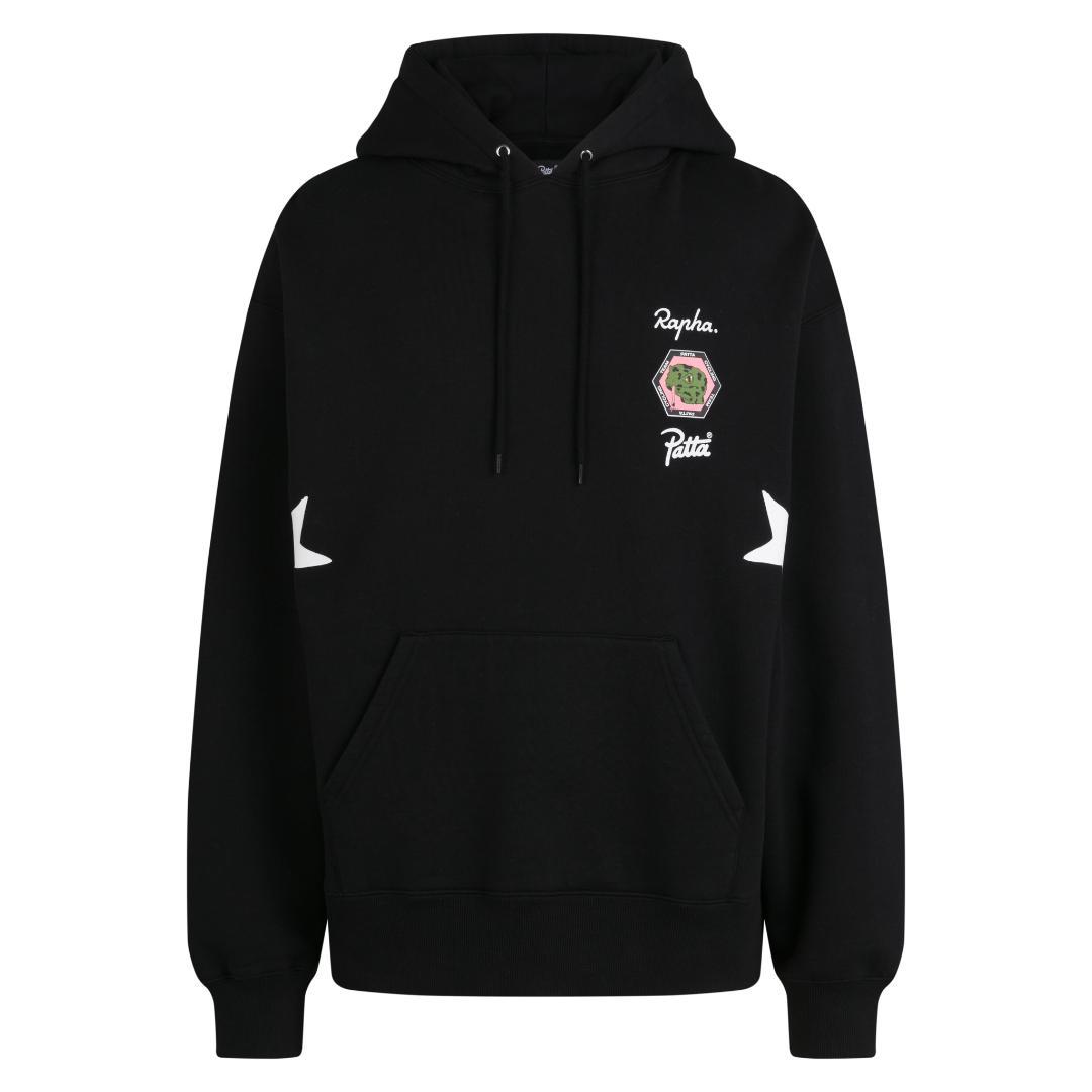 新品 Rapha + Patta 限定版 コットンフーディー ブラック Lサイズ
