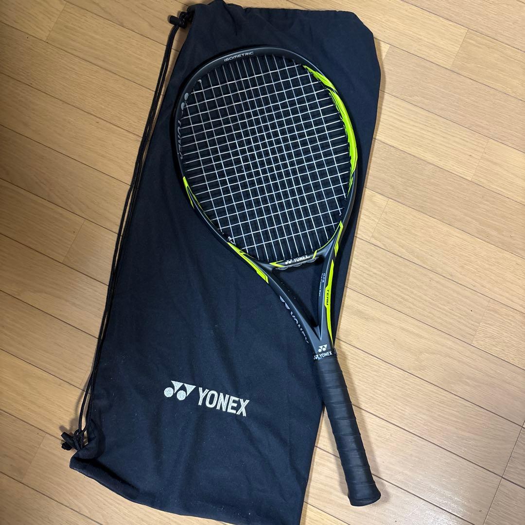 YONEX テニスラケット 硬式　 黒/黄緑