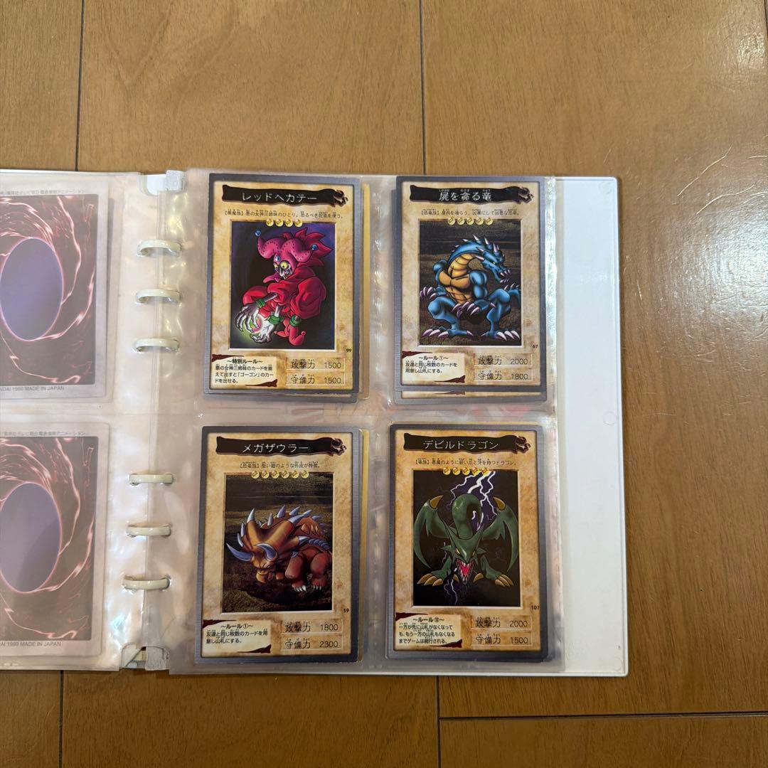 遊戯王コレクションアルバム バンダイ遊戯王カード40枚