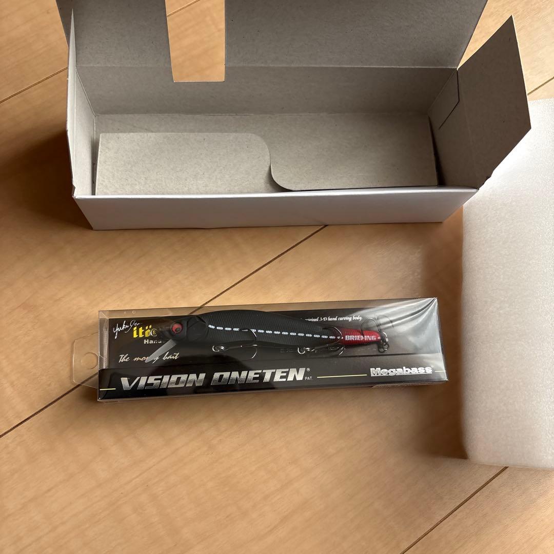 ルアー・フライ Megabass VISION ONETEN RTWL JET BLACK