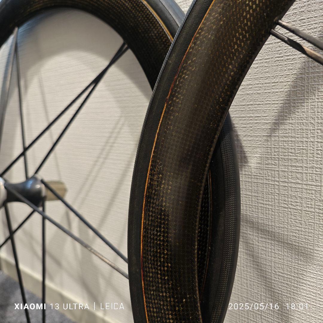 CORIMA MCC S+ 700C 47MM チューブラーホイールセット