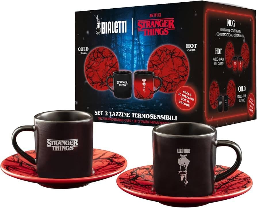 ストレンジャー・シングス 温度感応マグカップ 2個セット