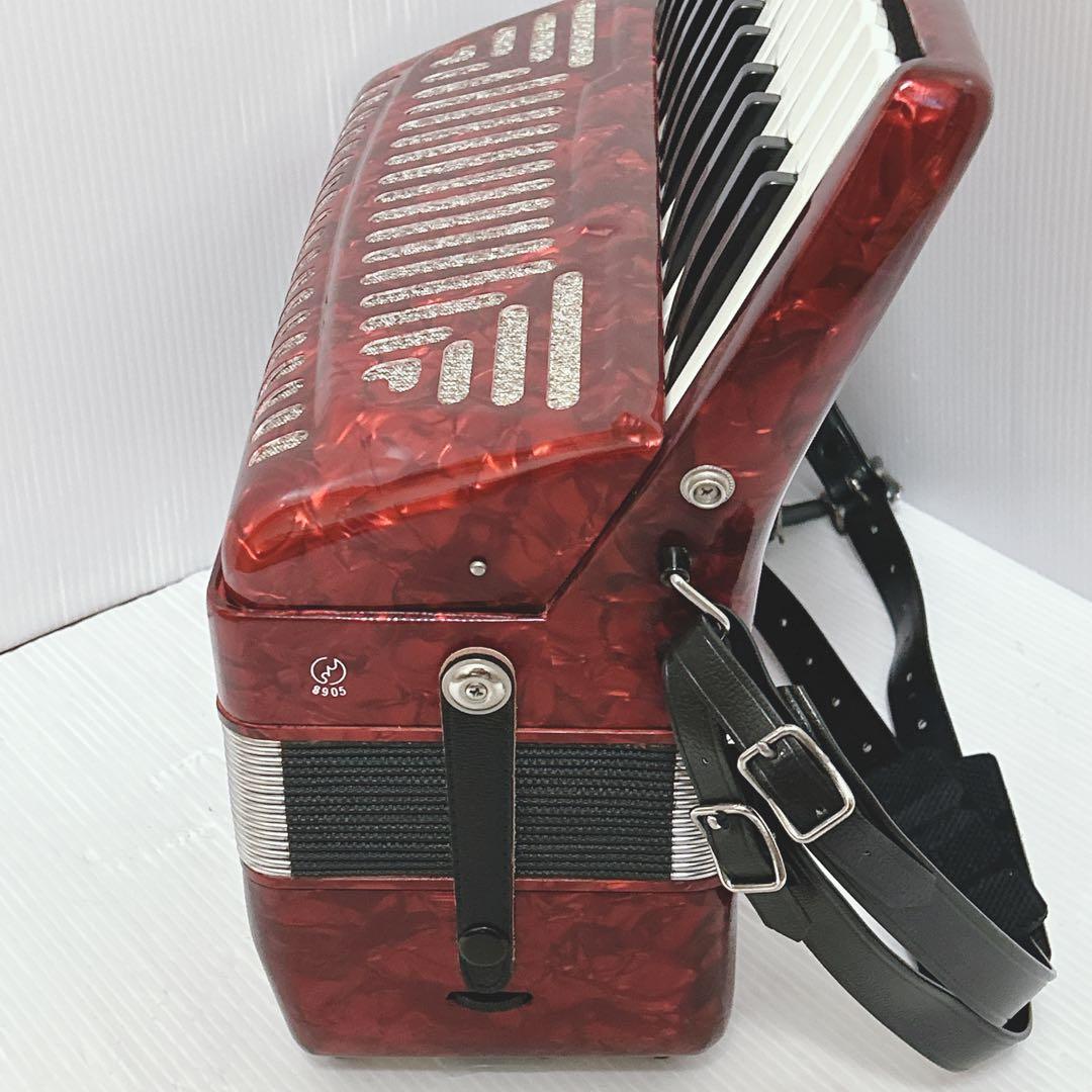 【動作OK】　YAMAHA 8905 アコーディオン　30鍵盤