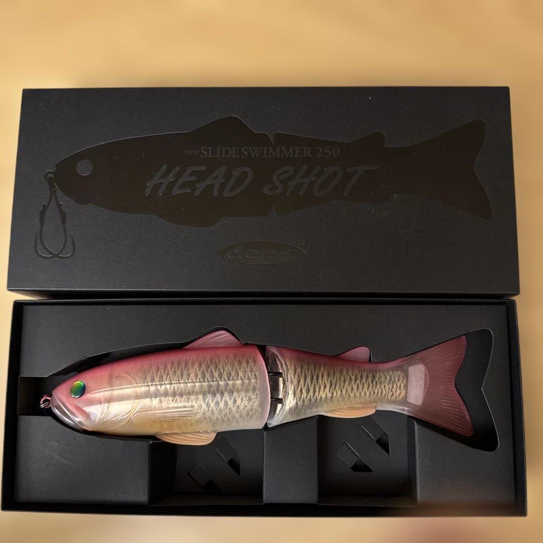 スライドスイマー 250　ヘッドショット チェリーメタル