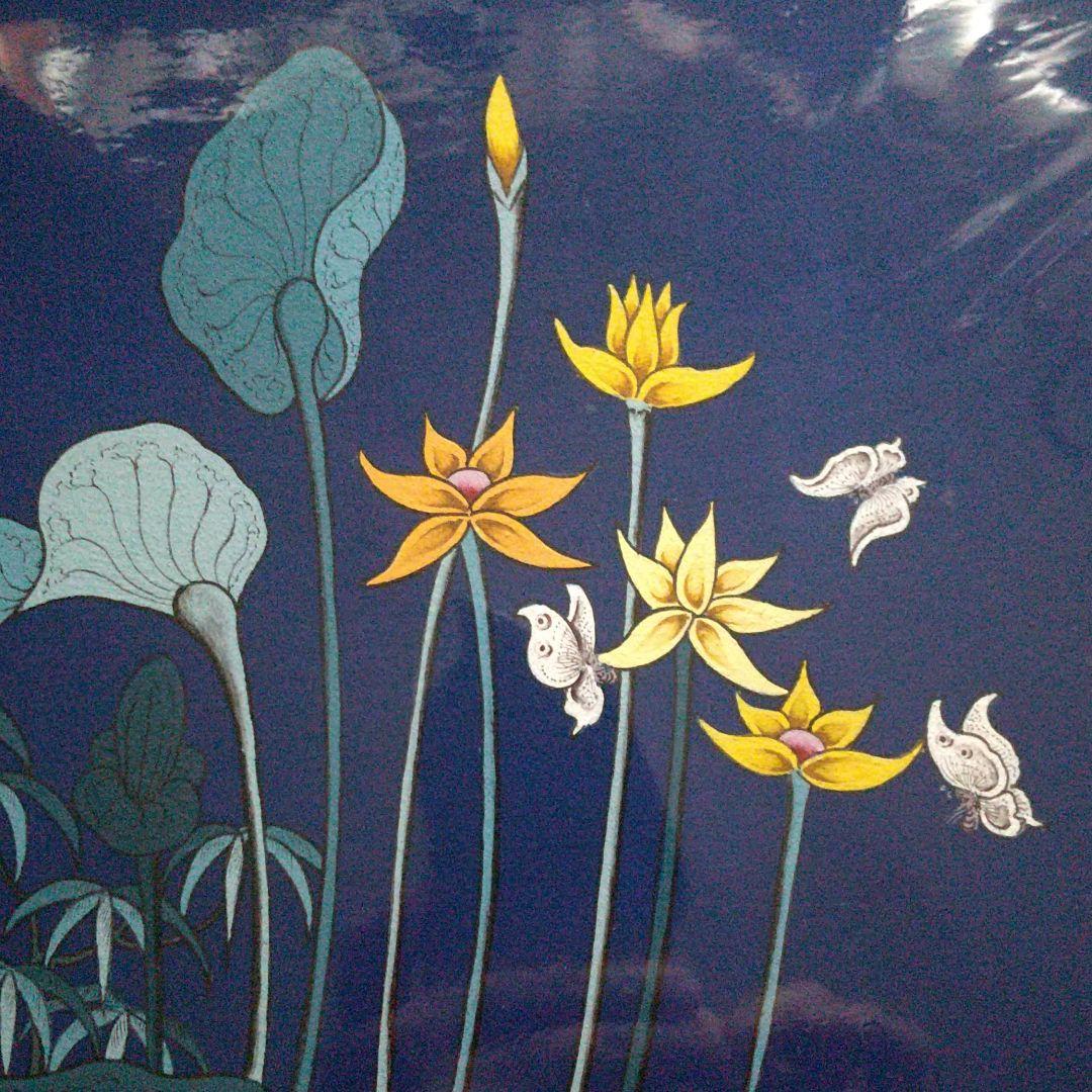 お値下げ！【ボタニカルアート】バリの人気画家【ワヤン・ガマ氏】バリ絵画