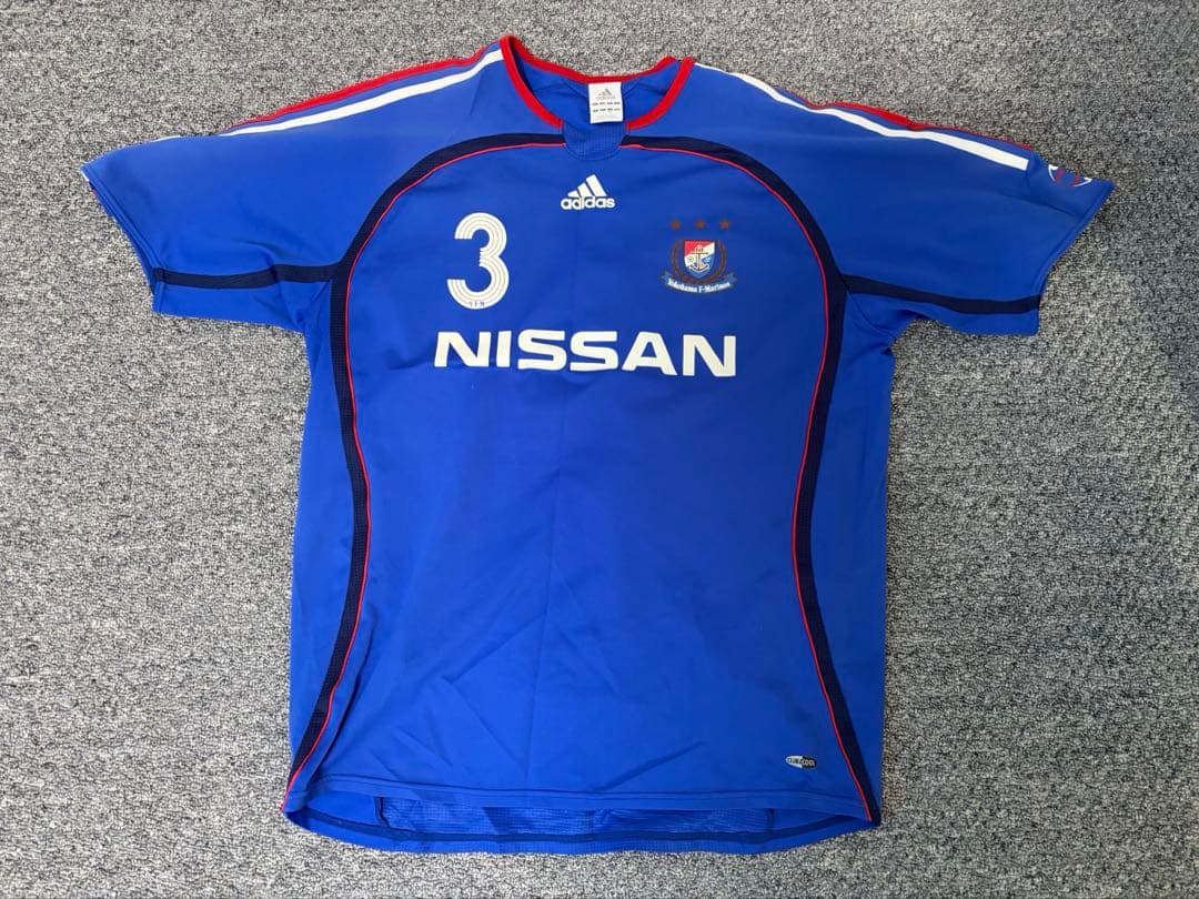 【adidas】横浜F・マリノス　松田直樹選手ユニフォーム【Jリーグ】