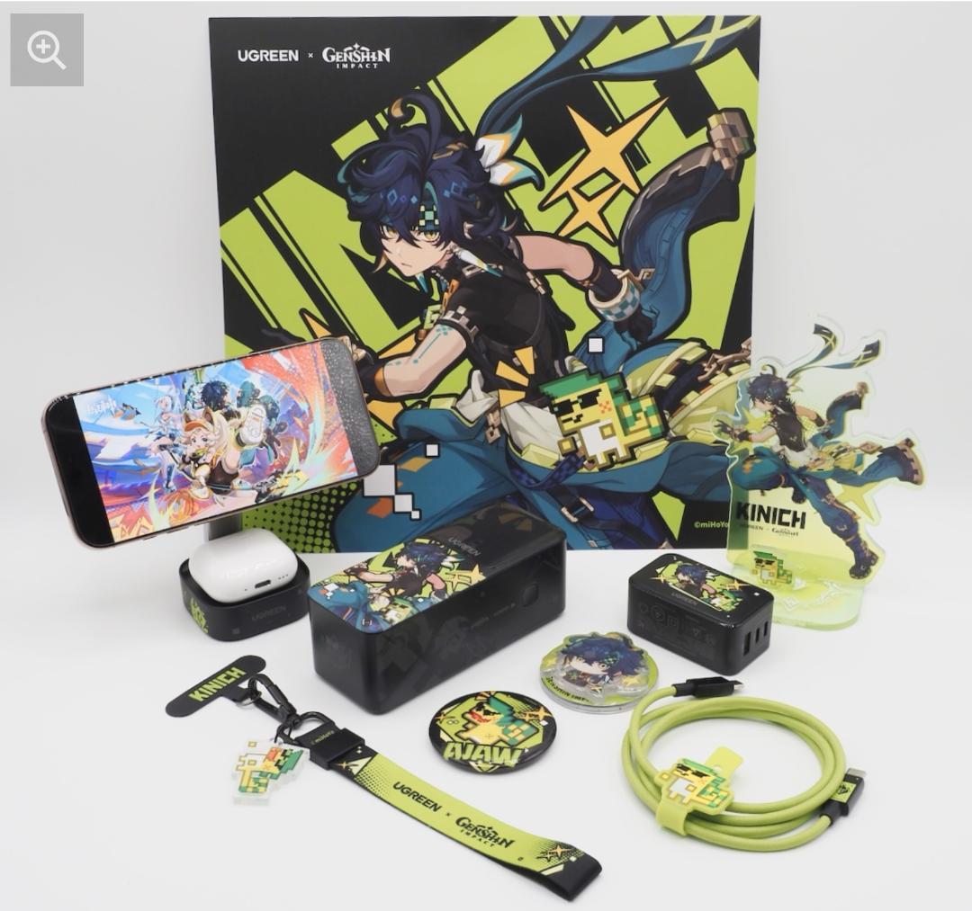 【美品】UGREEN × 原神 キィニチ ギフトボックス