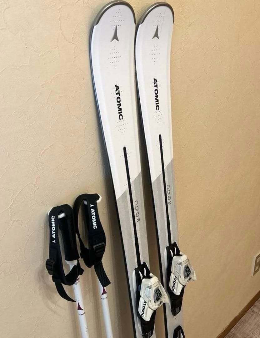 ◾️カービングスキーセット　板143㎝　ブーツ24.5㎝　女性用　レディース用