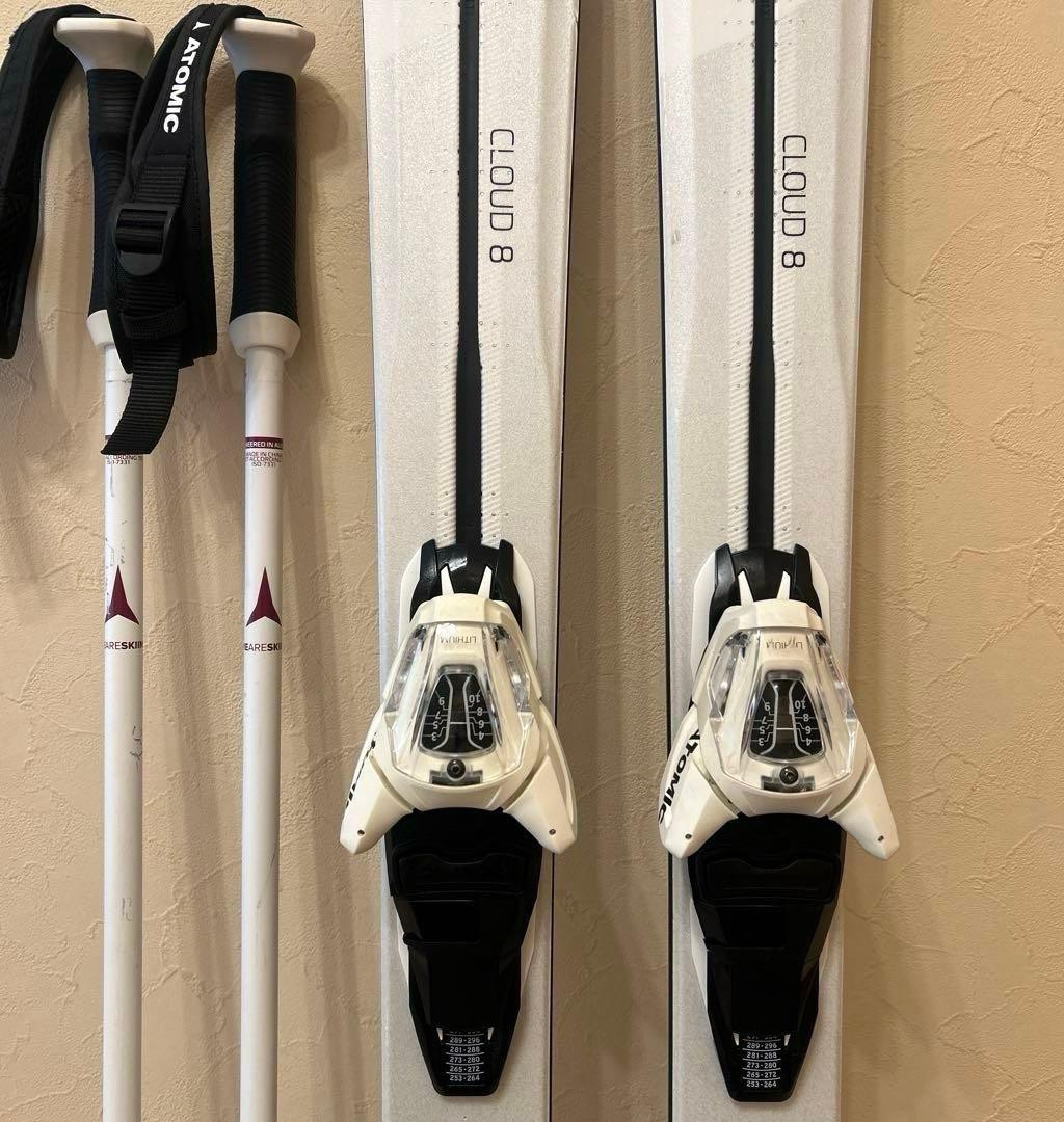 ◾️カービングスキーセット　板143㎝　ブーツ24.5㎝　女性用　レディース用