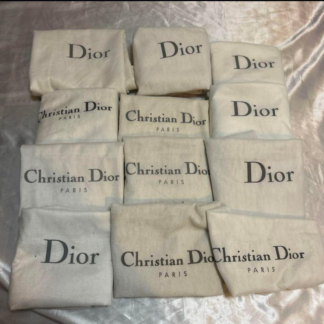 12枚‼️Christian Diorクリスチャンディオール保存袋　巾着袋