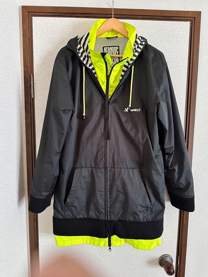 atmys アトマイズ　激レアブラック10着限定ロング丈スノーボードウェアXL