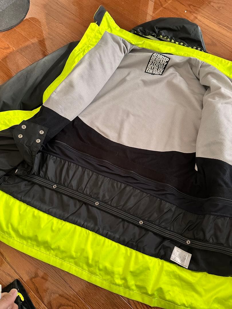 atmys アトマイズ　激レアブラック10着限定ロング丈スノーボードウェアXL