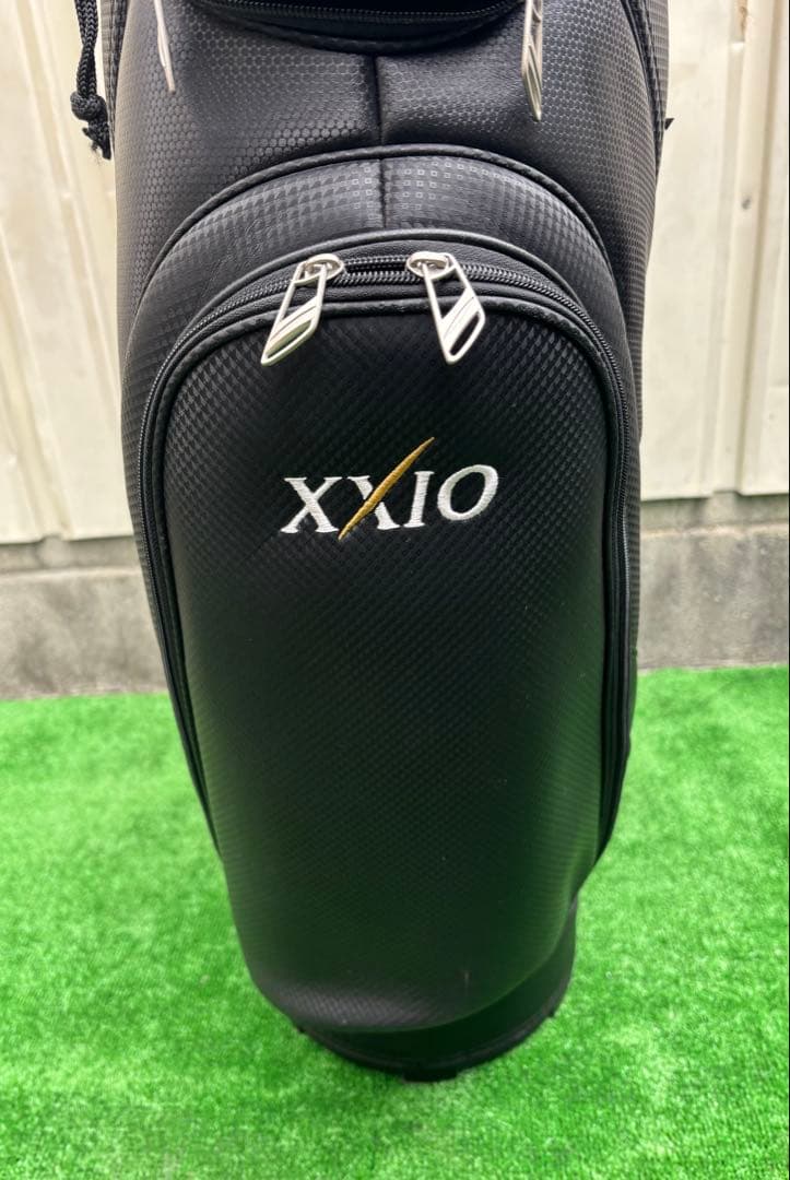XXIO ゼクシオ キャディバッグ ゴルフバッグ ブラック