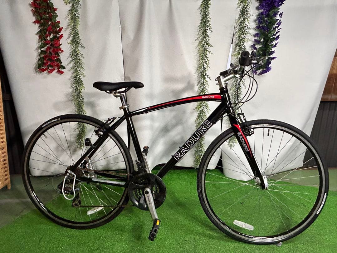 No.147 RADURE クロスバイク 7変速 21段 700x28C 480