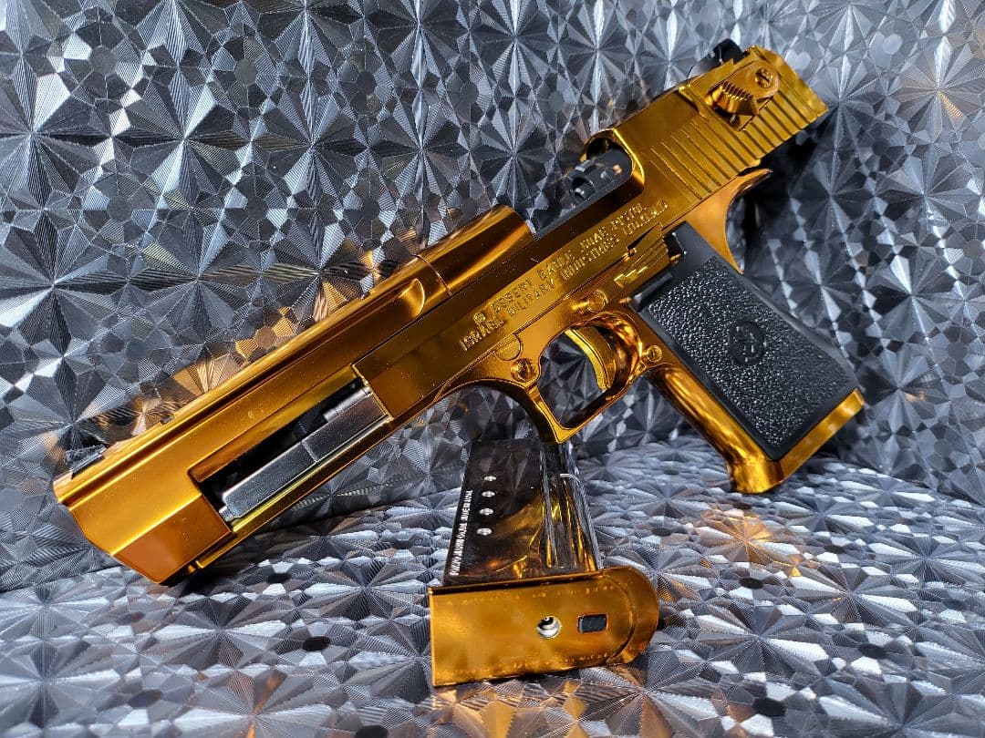金！！ゴールド！！　デザートイーグル .50AE ガスガン　金　①　東京マルイ