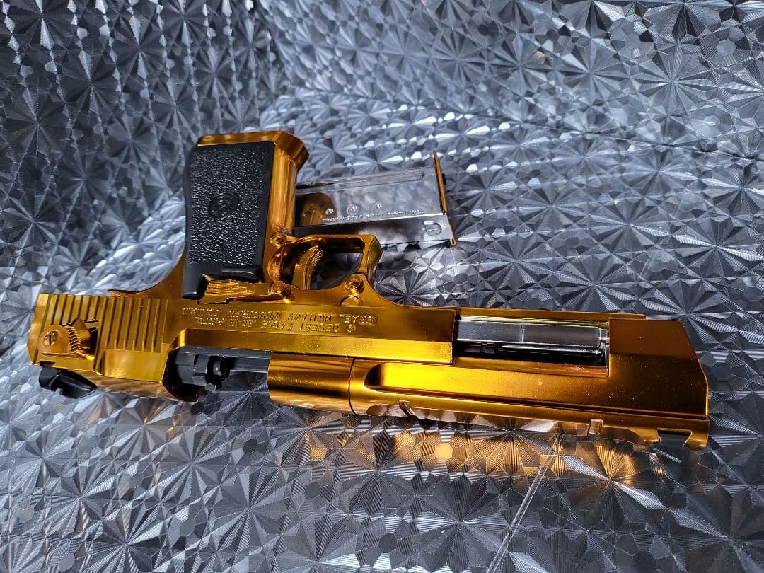 金！！ゴールド！！　デザートイーグル .50AE ガスガン　金　①　東京マルイ