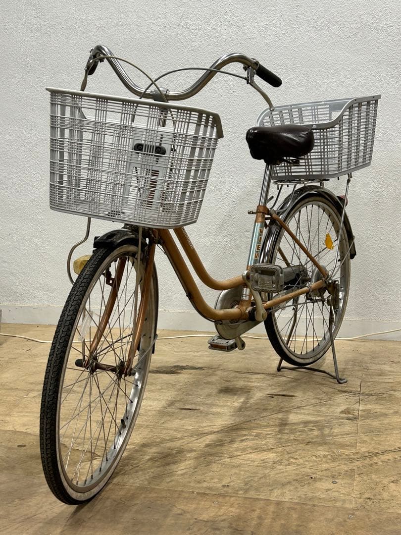 OGK シティサイクル 26インチ ブラウン