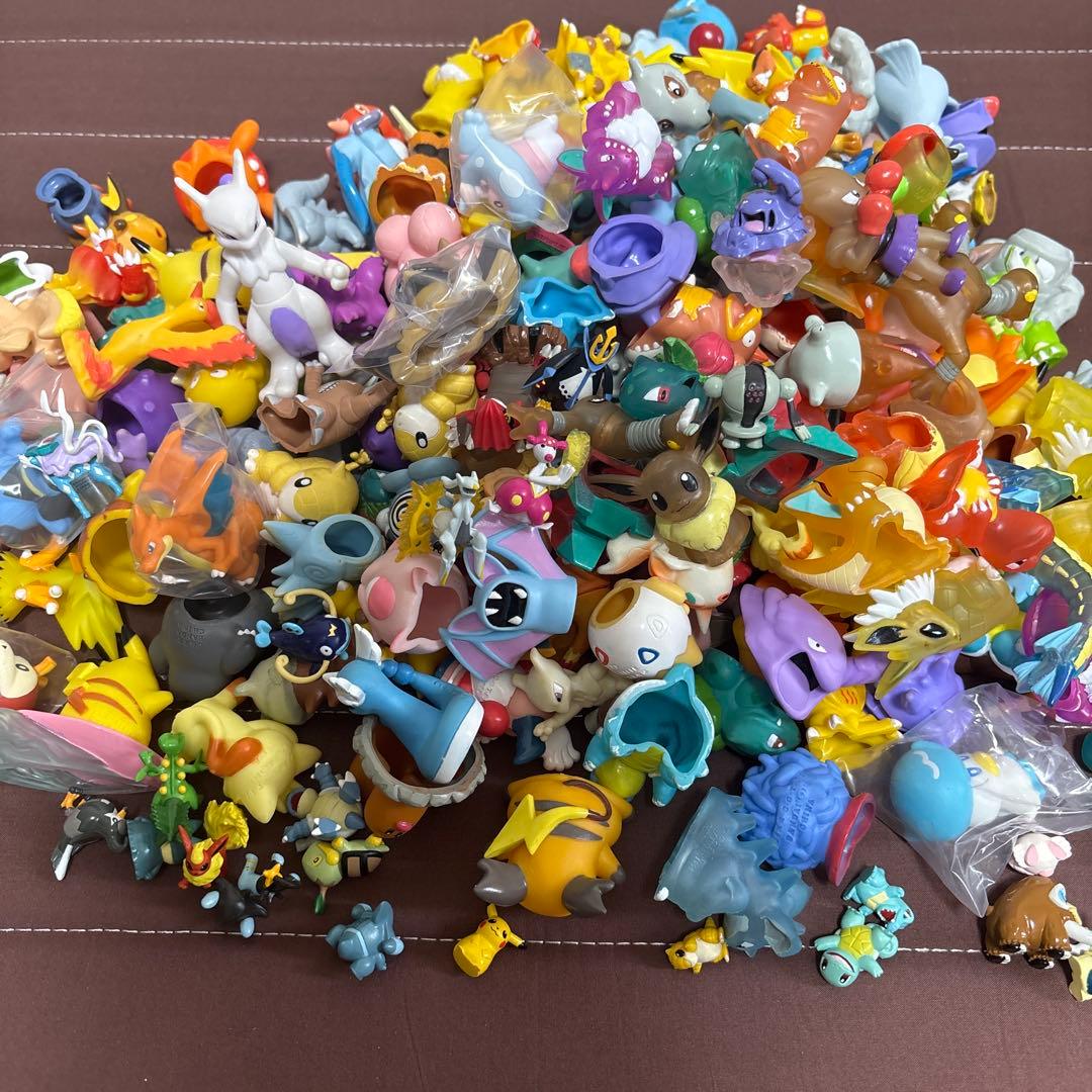 約240匹　ポケモンキッズ　クリア　指人形　ポケモン　フィギュア　カントー