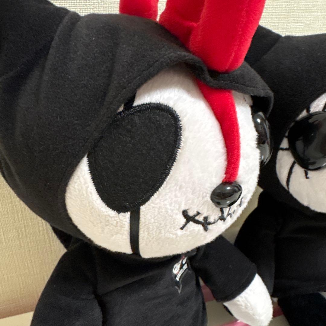 HANGRY &ANGRY ぬいぐるみ④　ハングリーアングリー　パーカー黒