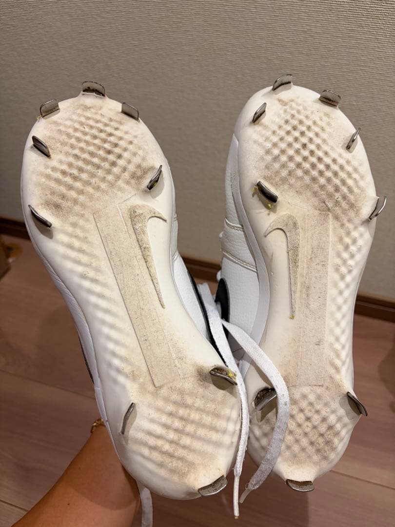 Nike Air Jordan 野球 スパイク ホワイト26cm