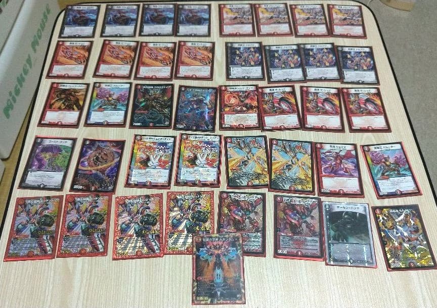 引退デュエマ。ジョーカーズ ミラダンテ 罰怒ブランド などなど