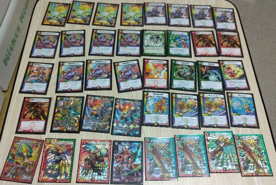 引退デュエマ。ジョーカーズ ミラダンテ 罰怒ブランド などなど