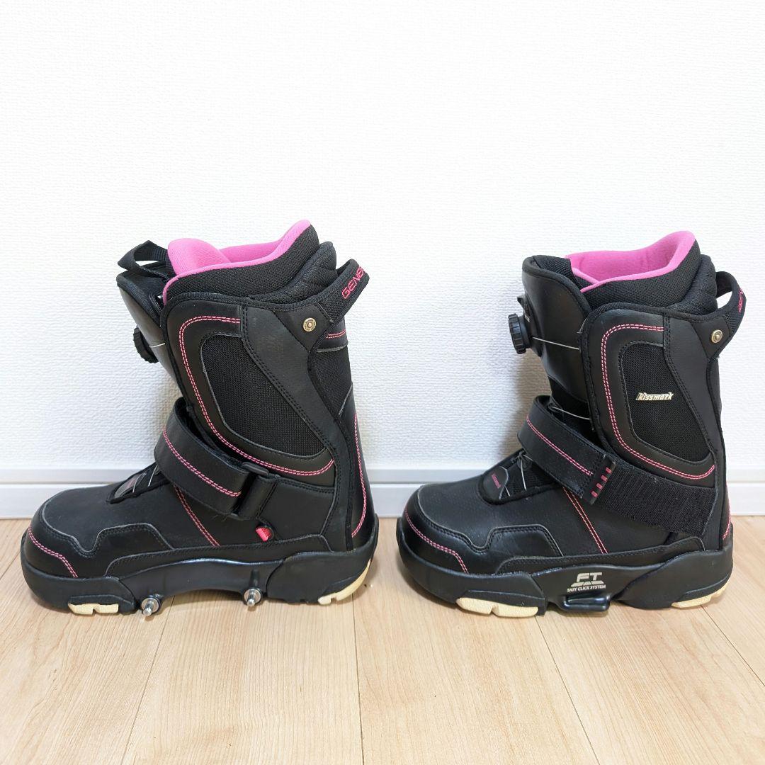 キスマーク ステップイン TGF ブーツ ビンディング 26-26.5 セット
