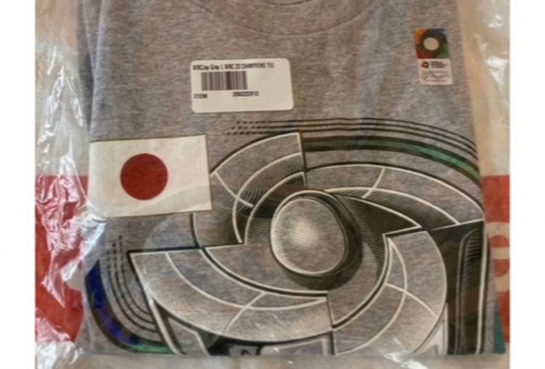 【即発送】WBC 優勝記念限定キャップ(グレー、アジャスタブル)＆Tシャツ M