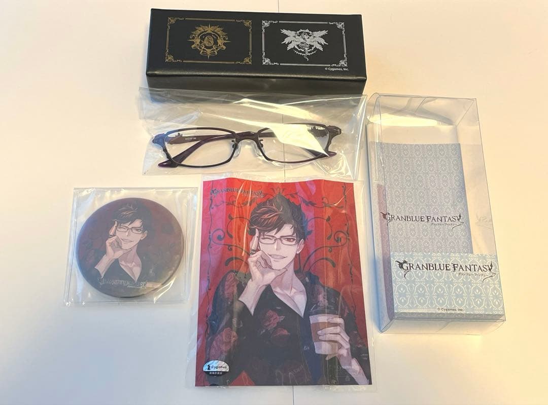 新品未使用　グラブル　執事眼鏡　ベリアル