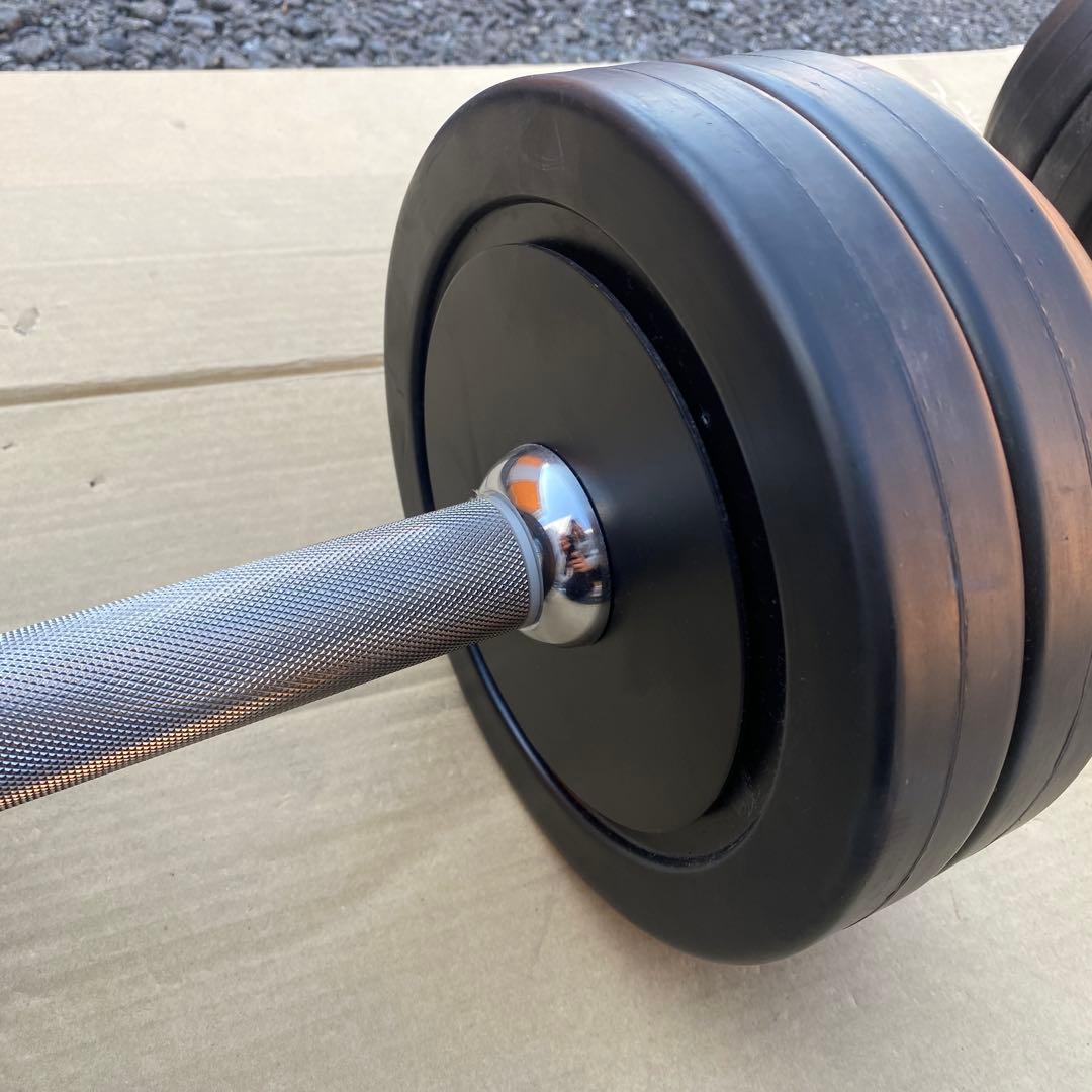 【引き取り限定】 IVANK イヴァンコ ラバー ダンベルセット　32kg 2点