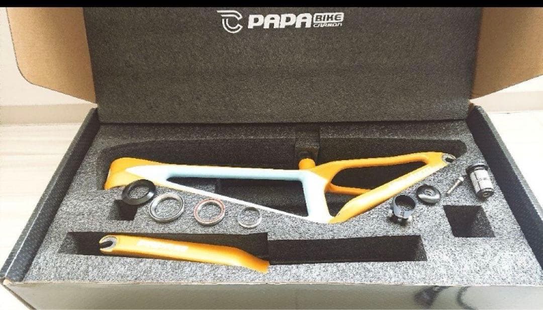 最終値下げ papabike ミニストーム ランバイクカーボンフレーム