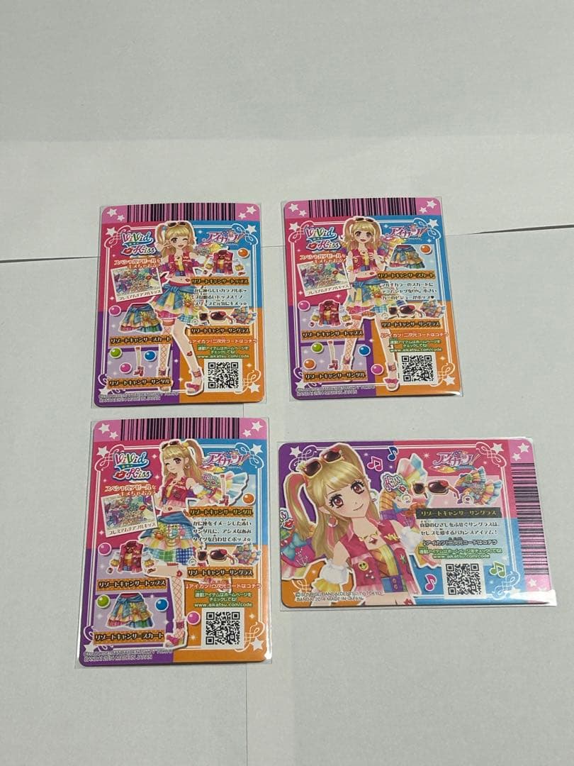 アイカツカード リゾートキャンサー 夏樹みくる