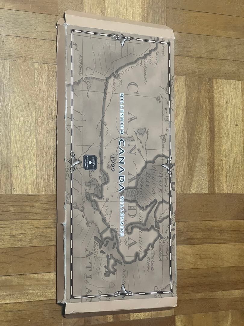 1999年 カナダ 12枚　92.5% スターリングシルバー　合計59.8グラム