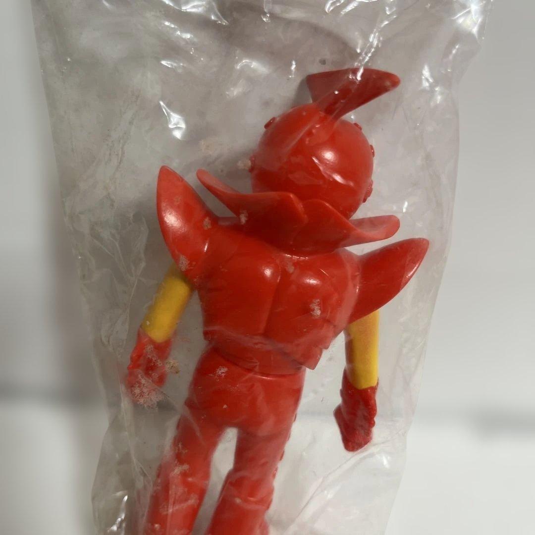 ⚠️レア　ちいさなスーパーマン　ガンバロン　ブルマァク　当時物　ミニソフビ