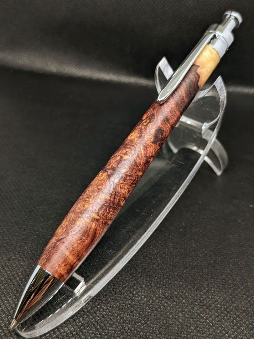 極上杢 ホンジュラスローズウッド瘤 紅白 三神シャープ1100 おまけ付き