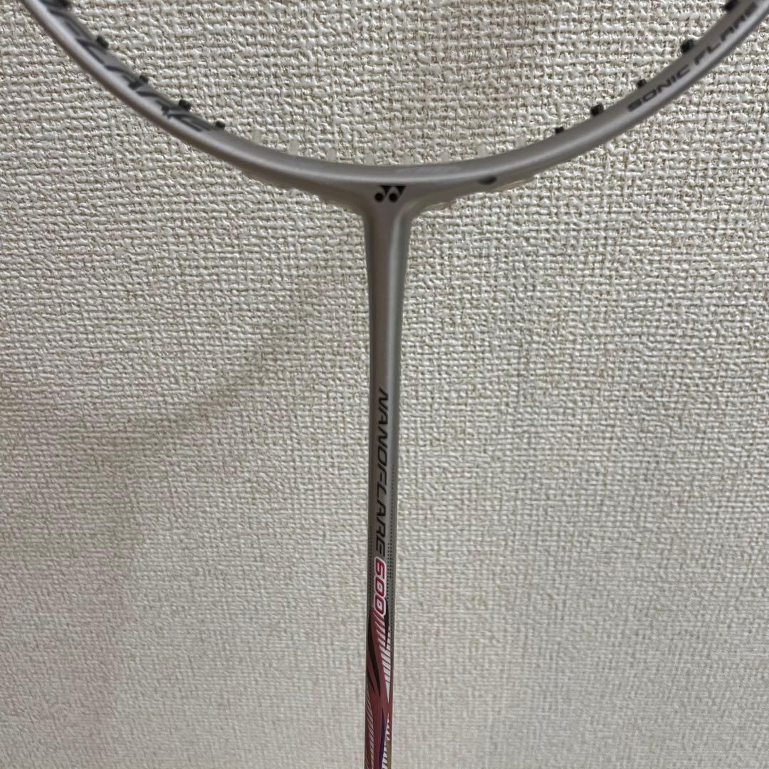 ✨NANOFLARE 600 バドミントンラケット ピンク✨