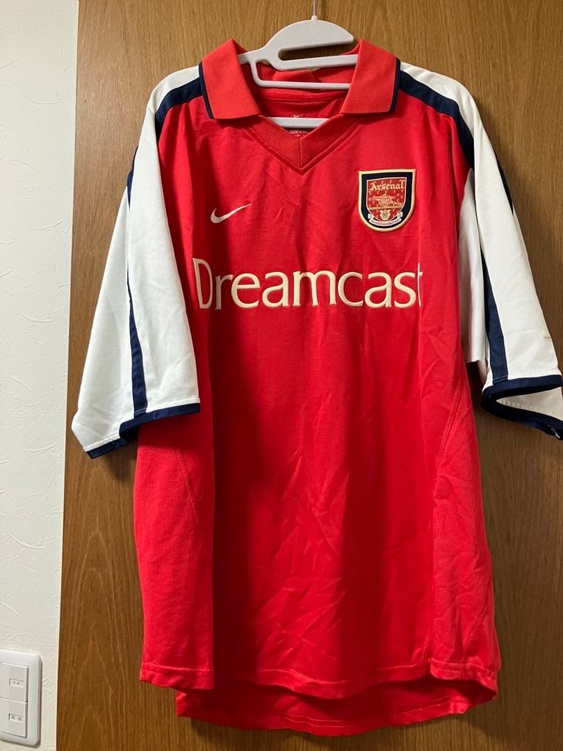 アーセナル 00/02  ユニフォーム #10 ベルカンプ