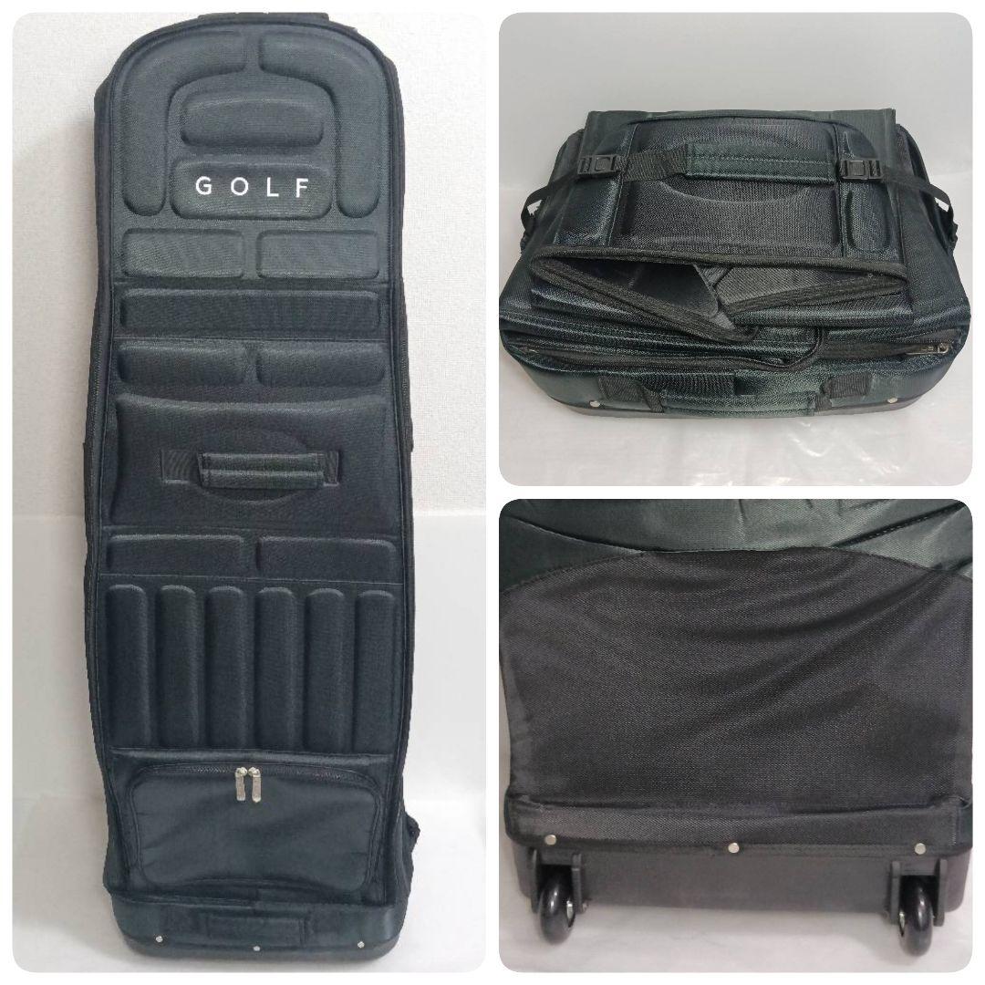 ゴルフバッグ キャディバッグ トラベルケース キャスター付き タワーケース 美品
