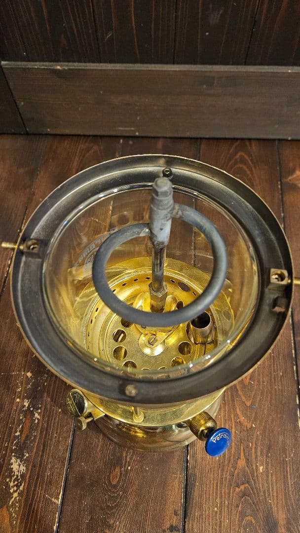 ペトロマックス Petromax HK500 ブラス リフレクター ケース付き