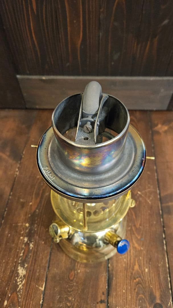 ペトロマックス Petromax HK500 ブラス リフレクター ケース付き