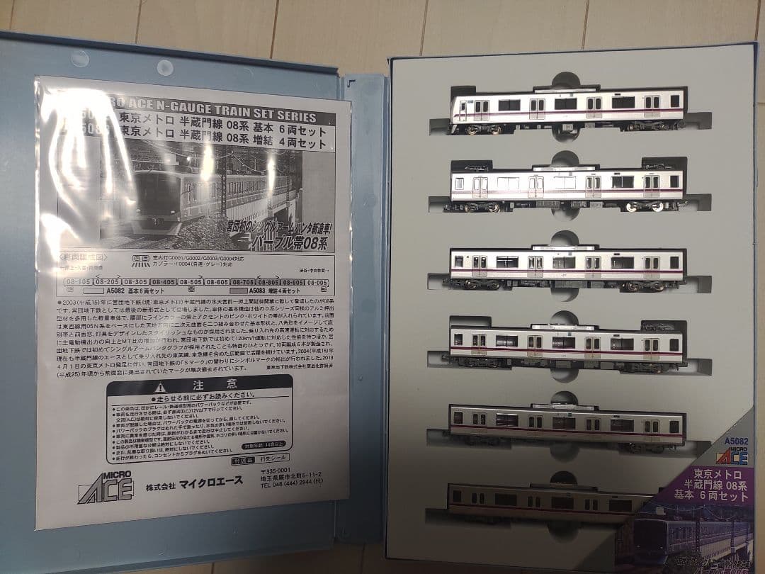 マイクロエース 東京メトロ08系 基本セット