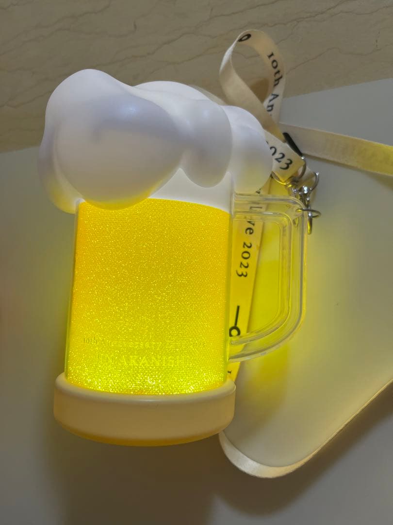 ［週末限定値下げ］ 赤西仁　ビールジョッキペンライト［電池付き］