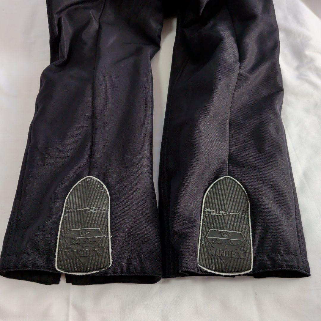 【WINDEX・ウインデックス】スキーウェア ブラック✕レッド ２点セット