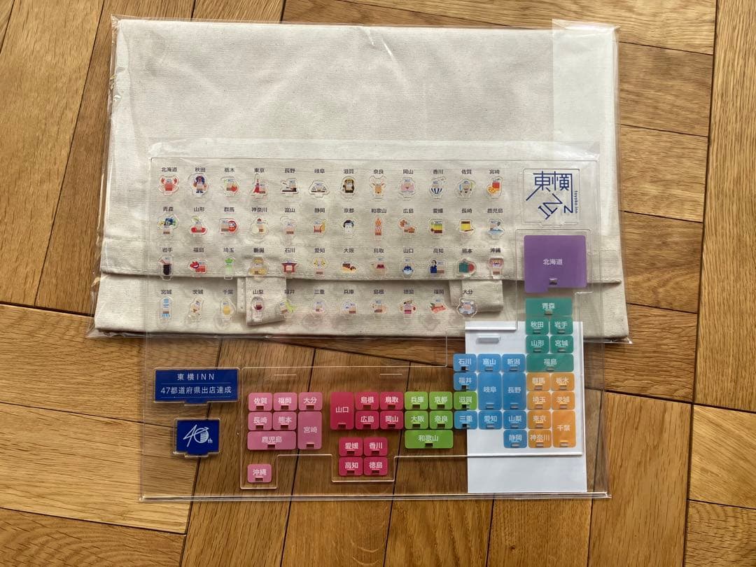 希少品 東横イン アクスタ アクリルスタンド トートバッグ セット 未使用品